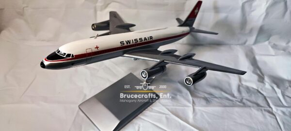 Convair 990A Coronado Swissairwith detailed craftsmanship.